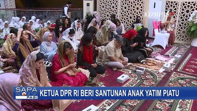Beri Santunan, Ketua DPR RI Berbagi Kebahagiaan pada Anak Yatim Piatu di Bulan Ramadan!
