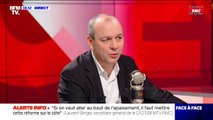 Laurent Berger (CDFT) sur les pénuries d'essence: 