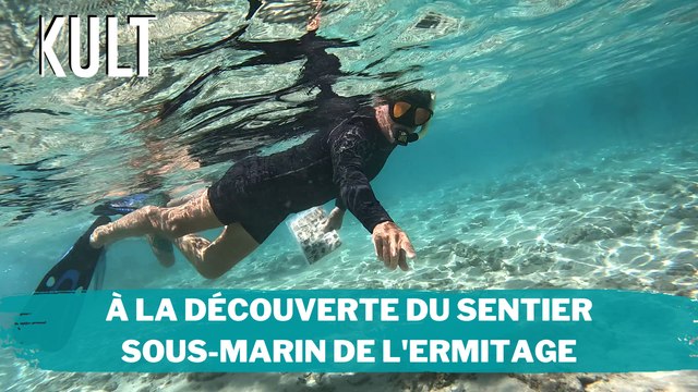 À la découverte du sentier sous-marin de l'Hermitage