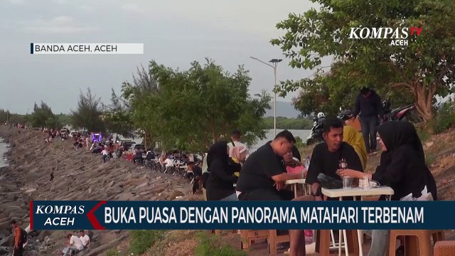 Berbuka Puasa dengan Panorama Matahari Terbenam