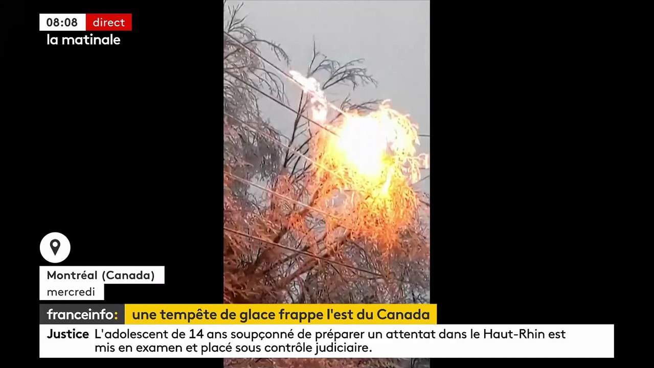 Une tempête de verglas fige Montréal sous la glace et provoque d’importants dégâts matériels - Au moins deux morts - VIDEO