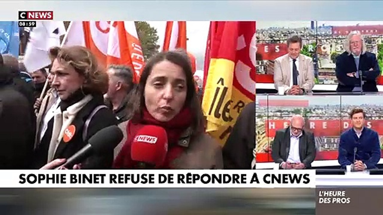 "Si jeune et si totalitaire !" : Pascal Praud flingue Sophie Binet (CGT) après son refus de parler à CNews