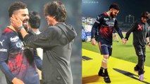 Shah Rukh Khan, Virat Kohli का KKR vs RCB से Dance Video Viral; SRK ने Virat को सिखाए Dance Steps