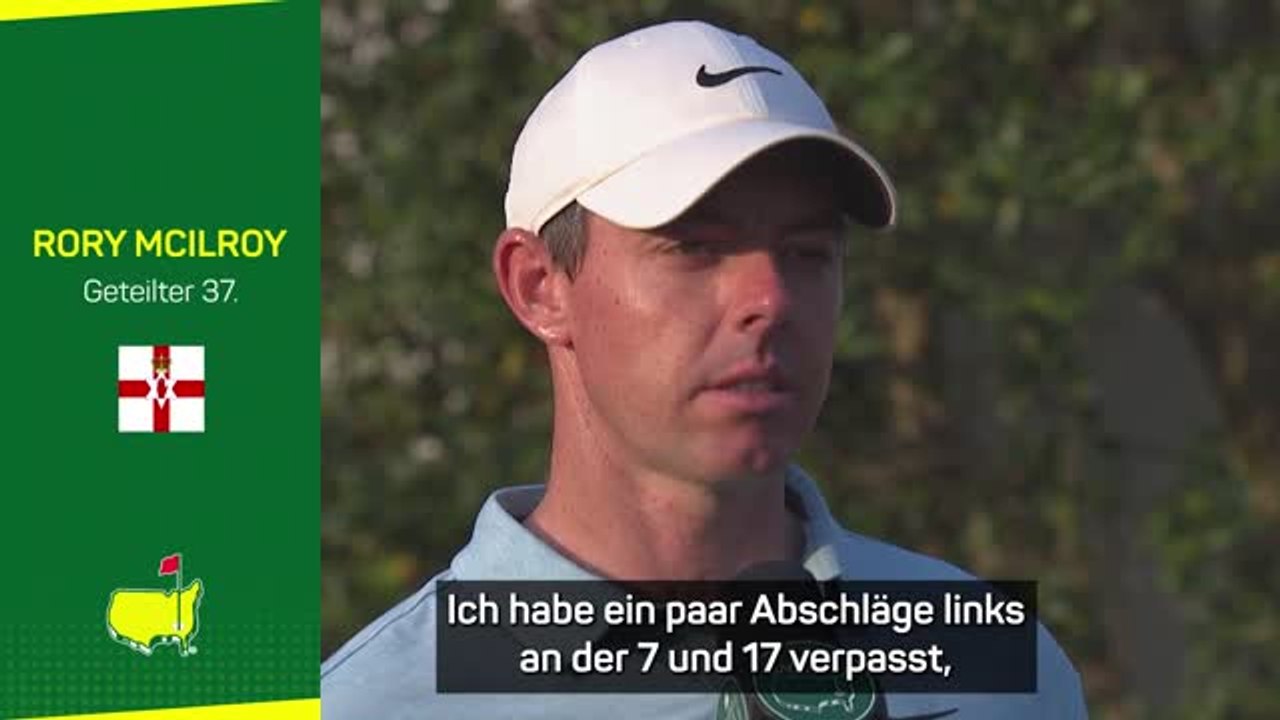 McIlroy zu Masters-Start: 'Ein bisschen unsauber'
