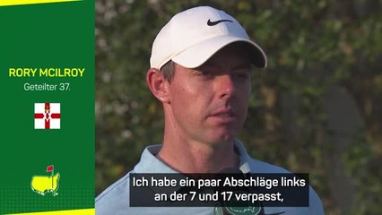 McIlroy zu Masters-Start: "Ein bisschen unsauber"