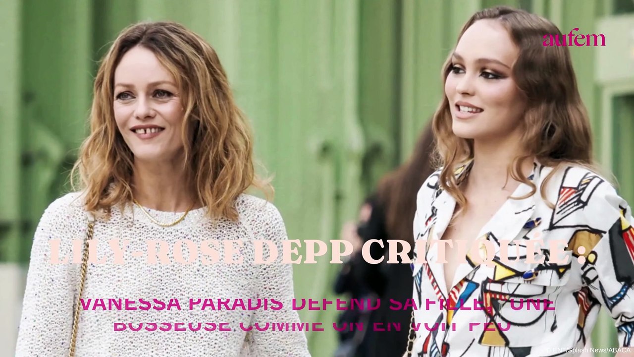 Lily-Rose Depp critiquée : Vanessa Paradis défend sa fille, "une bosseuse comme on en voit peu"