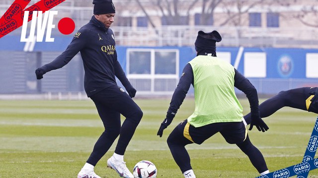 Replay : 15 minutes d'entraînement en live avant OGC Nice - Paris Saint-Germain