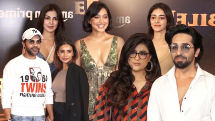 Ananya Pandey और Rajkummar Rao जैसे कई सितारे Jubilee की स्क्रीनिंग पर लगाई हाजिरी