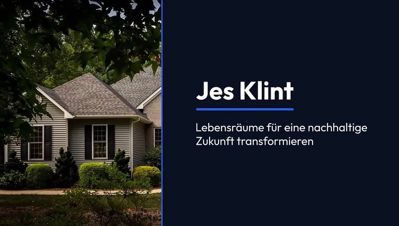 Innovative Wohnkonzepte für eine nachhaltige Zukunft: Jes Klint