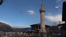 Tokat'ta minaresi öksüz kalan 6 asırlık caminin inşaatı devam ediyor