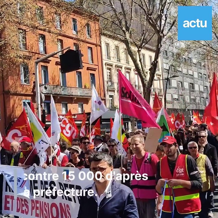 La manifestation du 6 avril à Toulouse