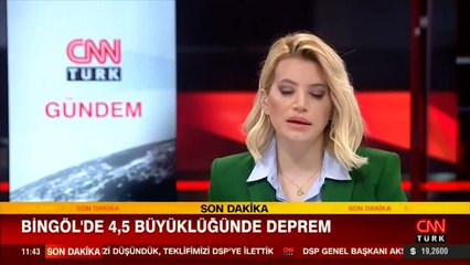 Son dakika... Bingöl'de 4.5 büyüklüğünde deprem!