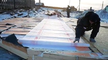 Построили самый бюджетный в мире дом. Пошаговый процесс строительства