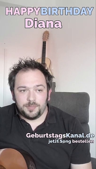 Happy Birthday, Diana! Geburtstagsgrüße an Diana