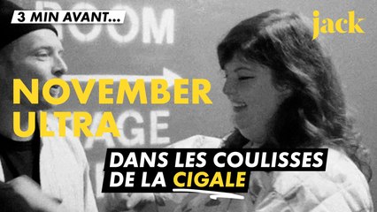 3 minutes avant le concert de November Ultra à la Cigale