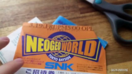 Unboxing a Neo Geo Pocket Color Handheld