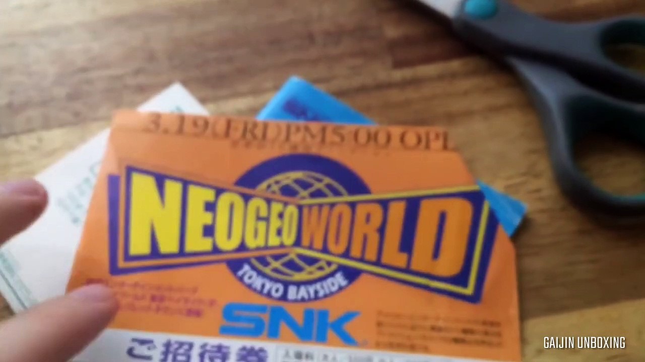 Unboxing a Neo Geo Pocket Color Handheld - video Dailymotion