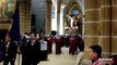 Las Hermanas de la Soledad hacen el viacrucis en la Catedral