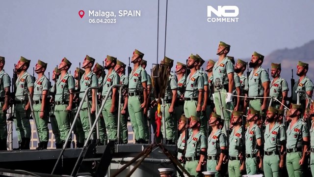 NoComment | Antonio Banderas vive la Semana Santa con la Legión, en Málaga