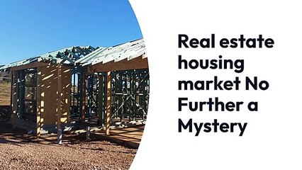 Real estate housing market No Further a Mystery