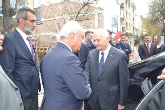 AK Parti Genel Başkanvekili Yıldırım: Bu seçimlerde beraber yol yürüyebileceğimizi düşündük ve bu teklifi DSP'ye Genel başkanı ve arkadaşlarına...