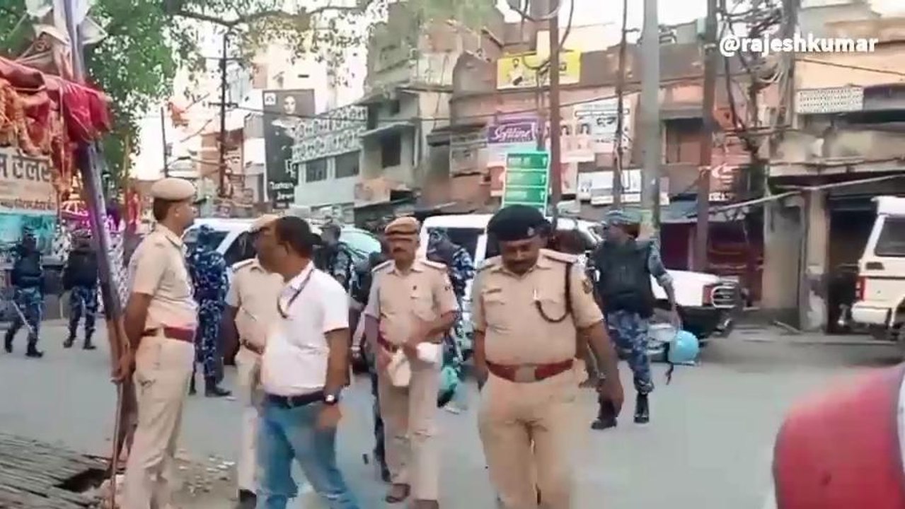 नालंदा: रामनवमी जुलूस में हिंसक झड़प के बाद मस्...