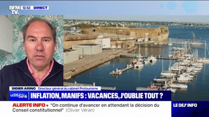 "Plus le contexte est compliqué, plus les Français ont envie de partir en vacances", affirme Didier Arino, directeur général du cabinet Protourisme