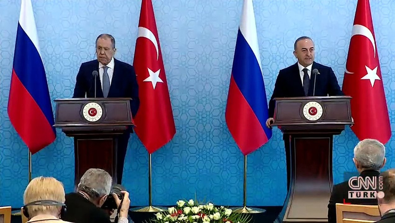 Son dakika... Sergey Lavrov Türkiye'de! Bakan Çavuşoğlu'ndan Rus mevkidaşıyla ortak açıklama