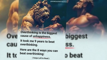 how to deal with anxiety and over thinking | cause of over thinking