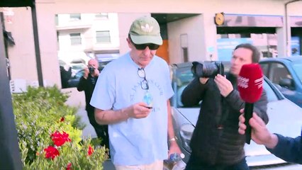 Alessandro Lequio reaparece sin hablar públicamente sobre su nieta
