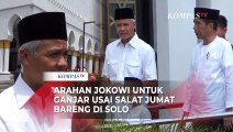 Arahan Jokowi Untuk Ganjar, Usai Salat Jumat Bareng di Solo