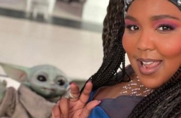 Lizzo "cried all day" when she was offered a cameo role in the 'The Mandalorian'
