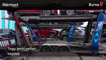 Togg sevkiyatları başladı