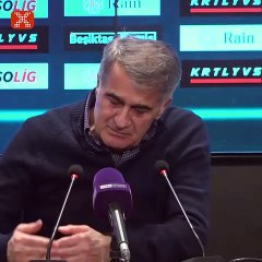 Şenol Güneş'ten Trabzonspor maçı açıklaması