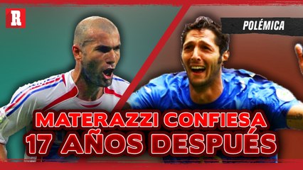 Materazzi REVELA lo que le dijo a ZIDANE en la FINAL del MUNDIAL de 2006