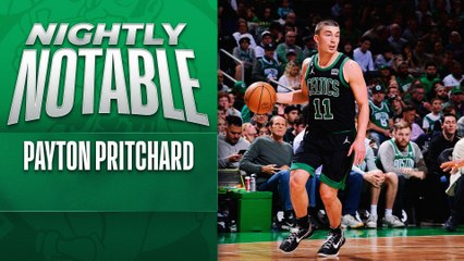 Nightly Notable: Payton Pritchard | April 9