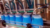 VKPAK مكبس نوع الخطي غسل الاطباق محلول التنظيف المنظفات السائلة ماكينة حشو لزجاجة