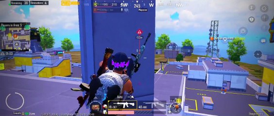 Enemy got confused from prone shot 