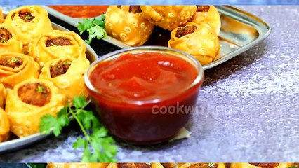 Rose Roll up Aloo Samosa सच में जब परिवार से पानी हो तारीफ तो झट से बनाओ ये Rose Aloo Samosa Recipe
