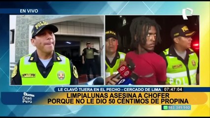 Esta es la confesión del extranjero que asesinó a un taxista clavándole una tijera en el pecho