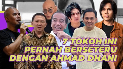Bukan Cuma Once, 7 Tokoh Ini Pernah Berseteru dengan Ahmad Dhani