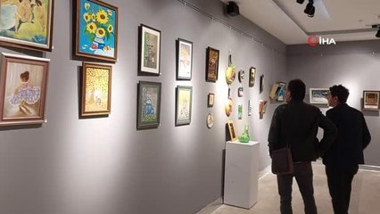 Tekirdağ'da depremzedeler yararına resim sergisi