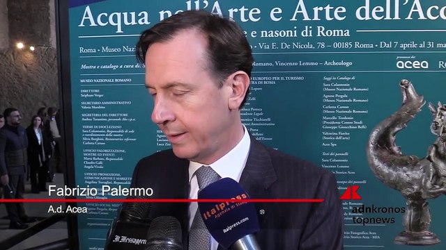 Acqua, Palermo (Acea): “Importante la gestione di questo tema con tecnologia”