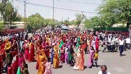 संत पीपाजी महाराज की 700वीं जयंती, निकली शोभायात्रा