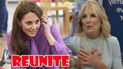 The Princess of Wales reunites with First Lady Jill Biden for a special event