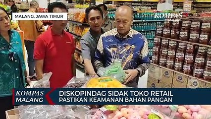 Pastikan Keamanan Produk Makanan dan Minuman, Diskopindag Sidak Toko Retail