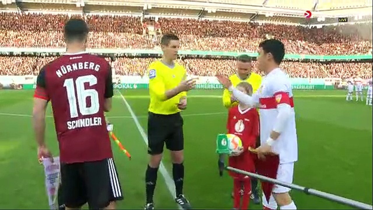 Nürnberg 0-1 VfB Stuttgart Germany Cup Quarter Final Match Highlights & Goal