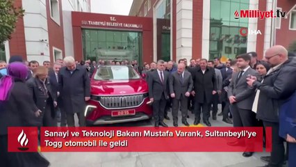 Togg makam aracı oldu! Dikkat çeken 0015 plakası