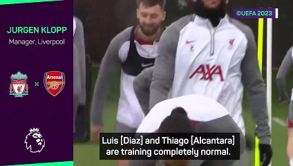 Klopp confirms important Liverpool trio return to full training