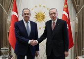 Cumhurbaşkanı Erdoğan, Rusya Dışişleri Bakanı Sergey Lavrov'u kabul etti